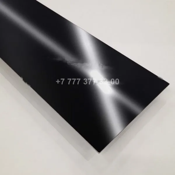 Aluminium sheet RAL 9005 Gloss