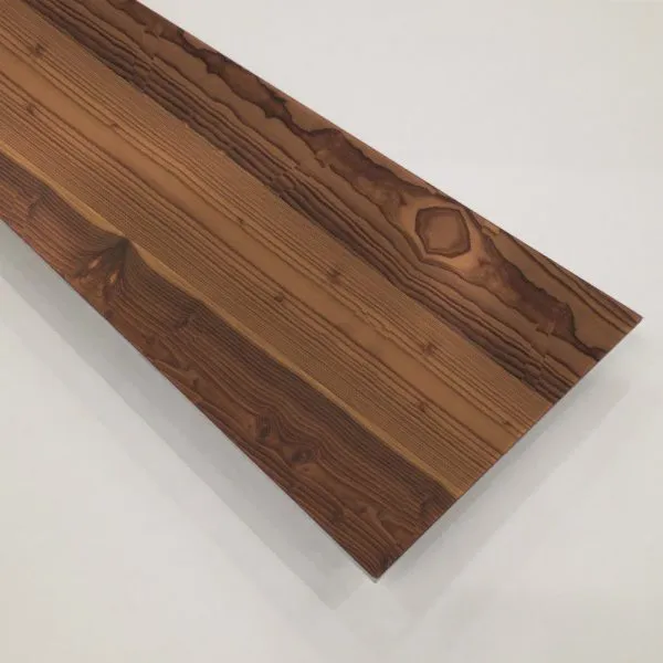 Coil-coated aluminium for facade 1.5×1500×4000, PlastCover coating, colour 1195 Wenge Premium AluHype